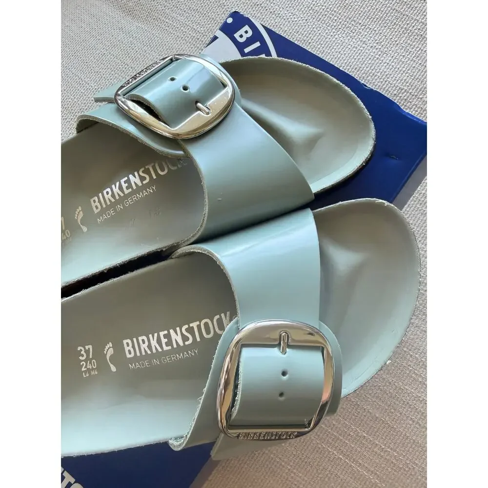 [NWT]Birkenstock Madrid Big Buckle High Shine Sandals 37/6.5